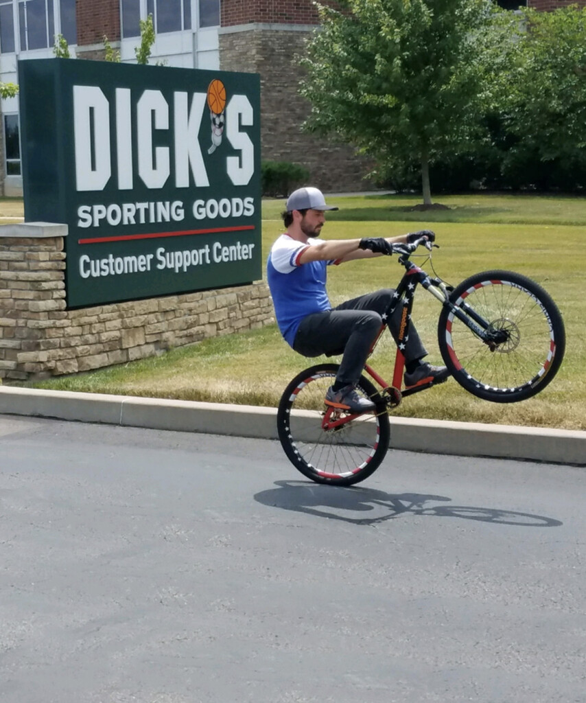 Dialed Action athlete at Dick's HQ