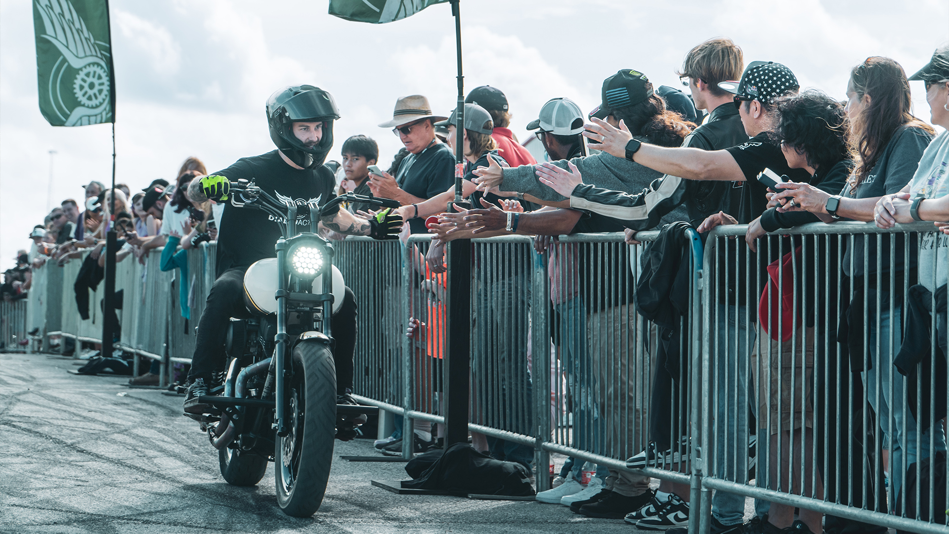 Dialed Action Sports Motorcycle act at Red Bull World Championships